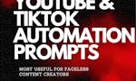 AI 300+ Prompts for YT,IG&TT Automation  image