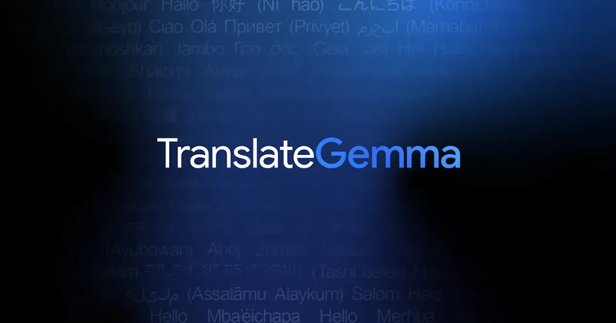 TranslateGemma 