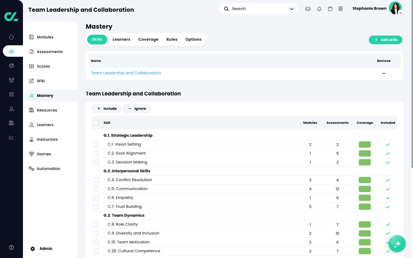 CYPHER Learning - Screenshot 2 showing product features and functionality