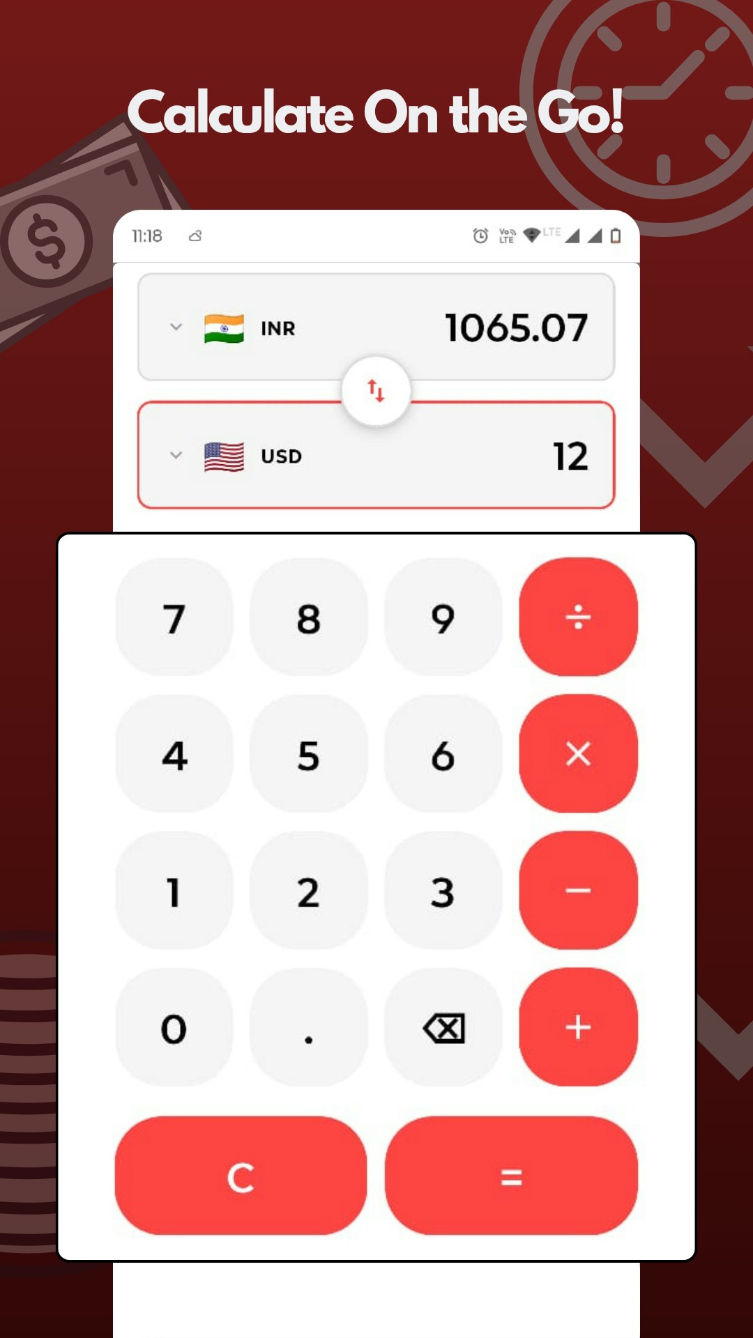 Currency Converter - Screenshot 3 showing product features and functionality