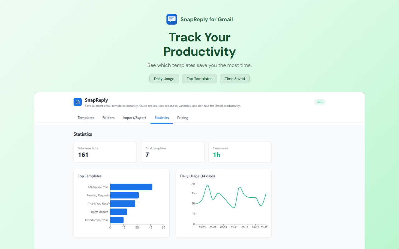 SnapReply for Gmail gallery image