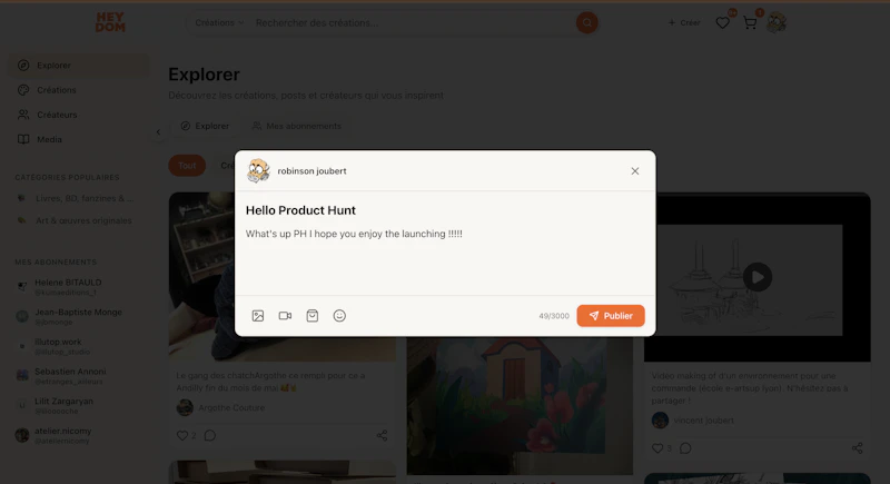 Social shop launching  screenshot 3