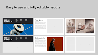 DESIGN PORTFOLIO TEMPLATE gallery image