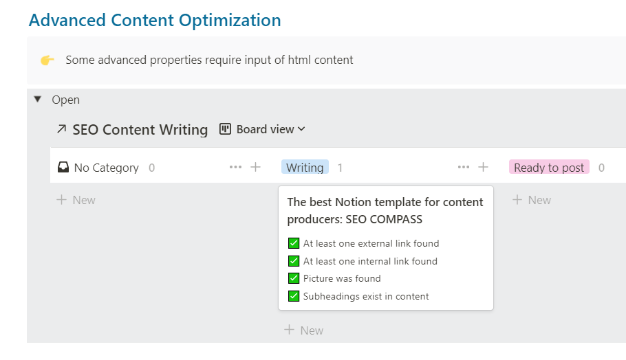 SEO Compass for Notion gallery image