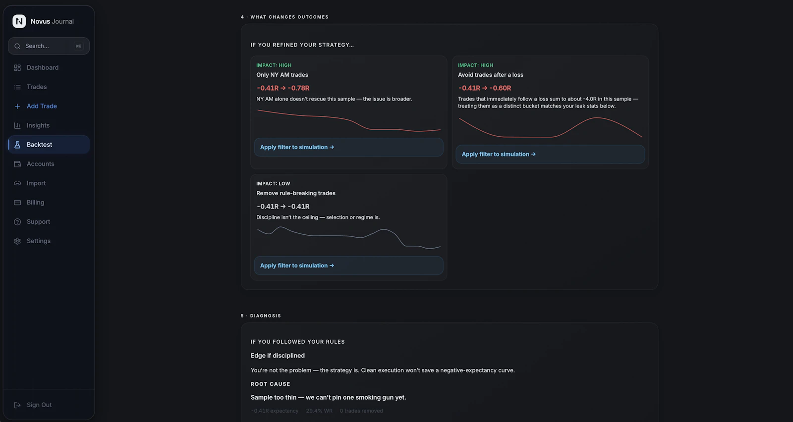 Novus Journal screenshot 9