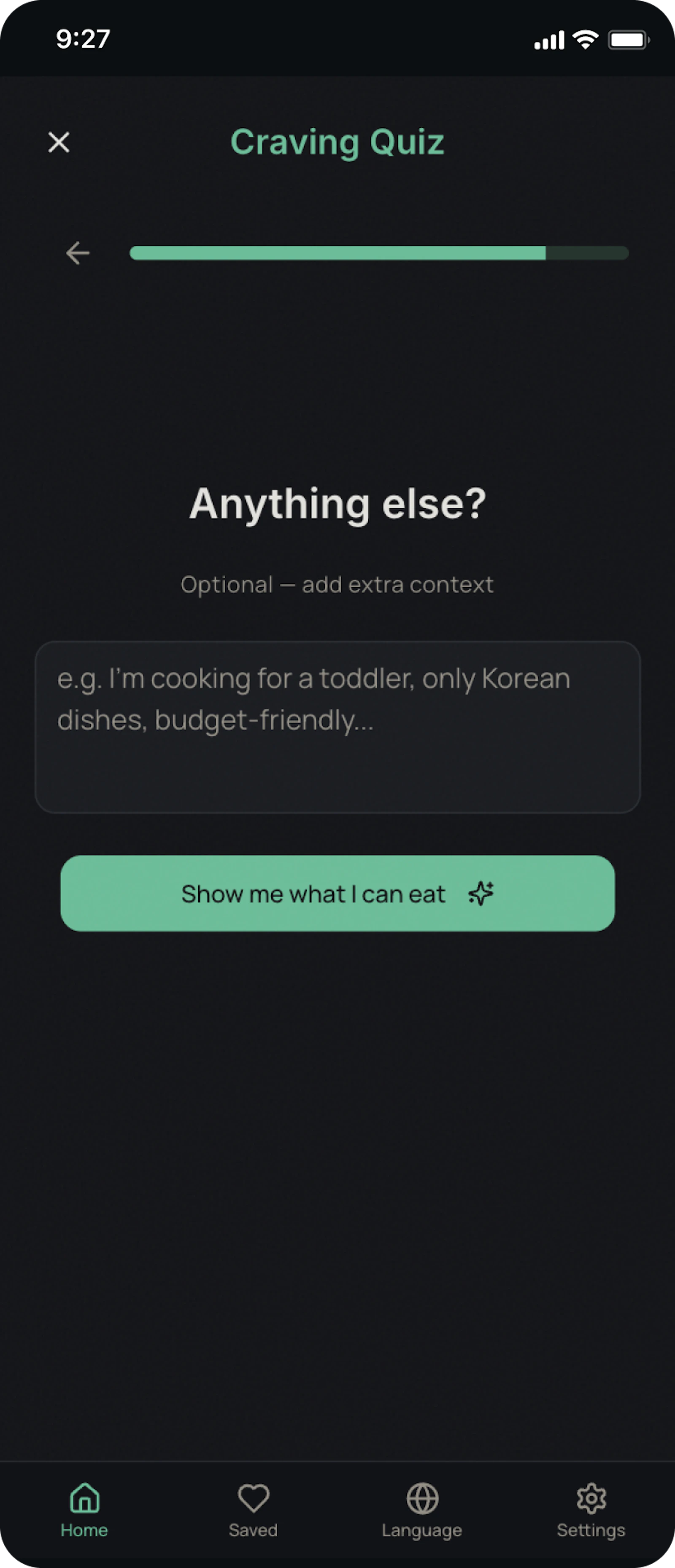 What Can I Eat? — Food Recommendations screenshot 4