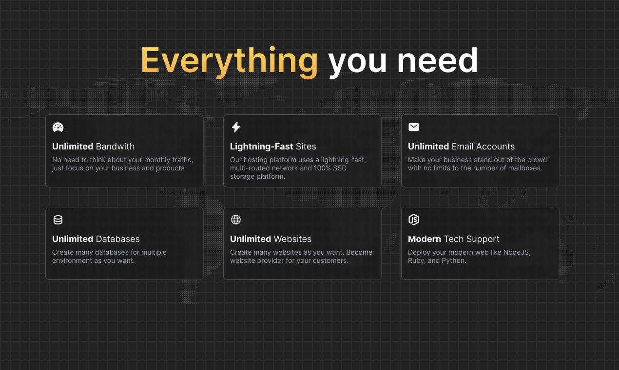 JustAHost gallery image