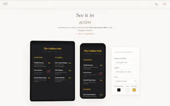 Live Digital Menu Boards for Restaurants gallery image