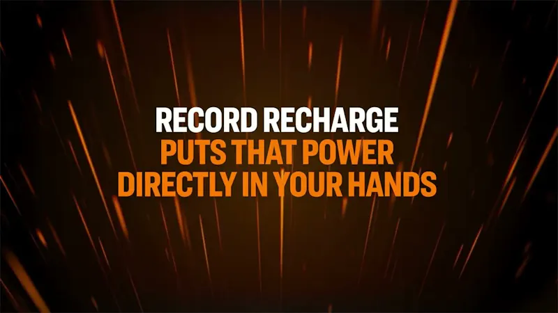 RecordRecharge screenshot 1 (video preview)