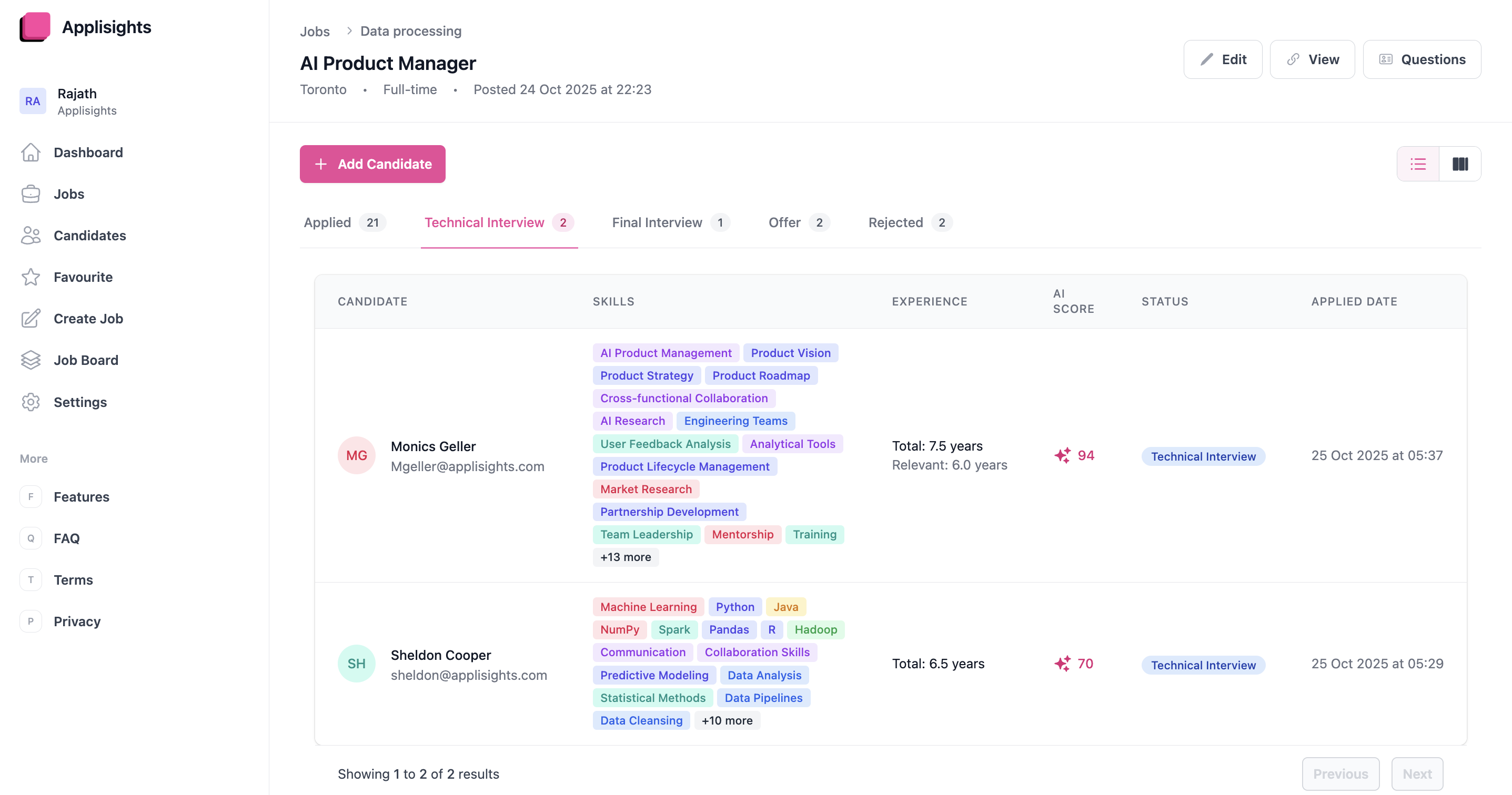 Applisights gallery image