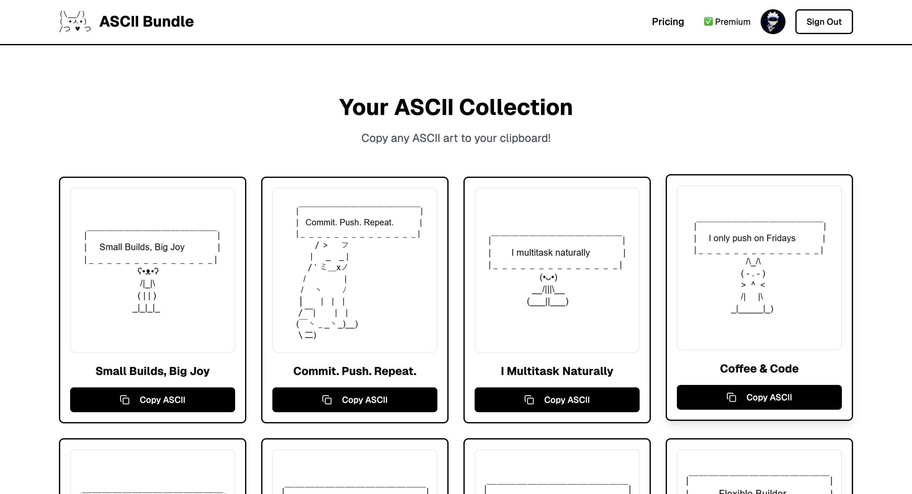 Media Ascii bundle 3