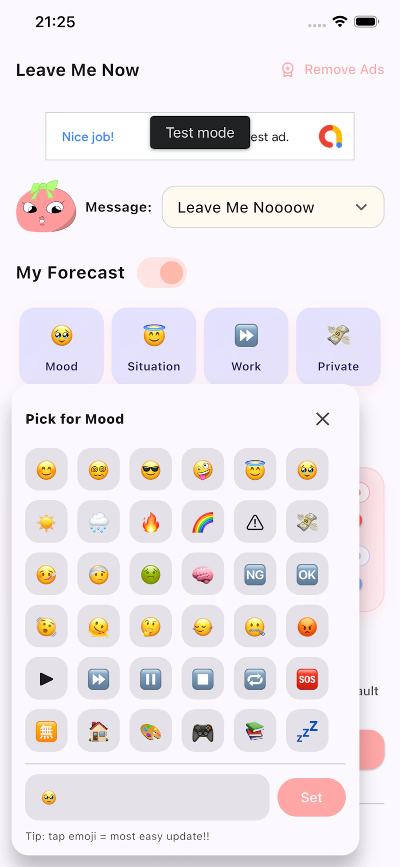 LeaveMeNow screenshot 2