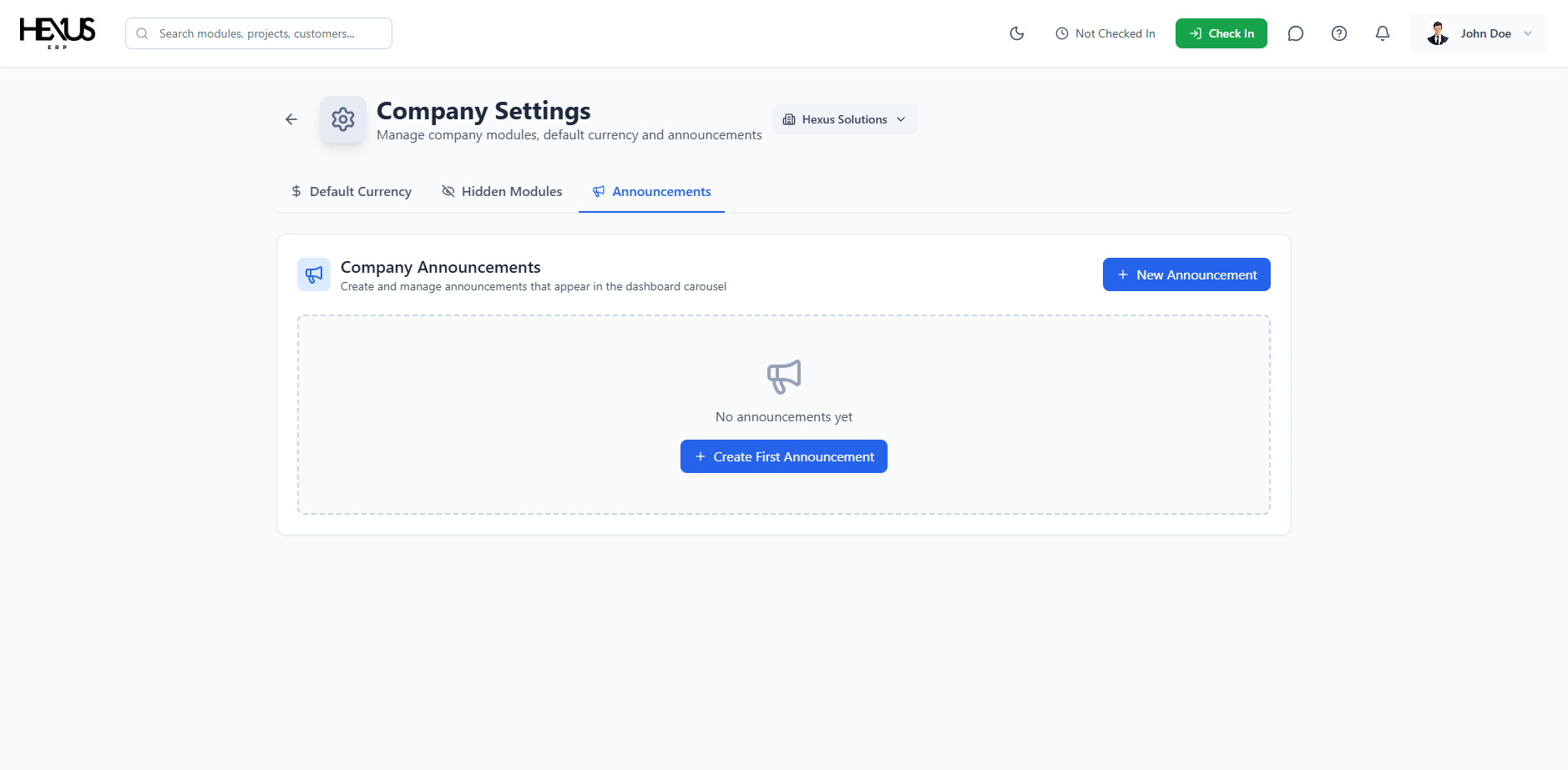 Hexus ERP gallery image