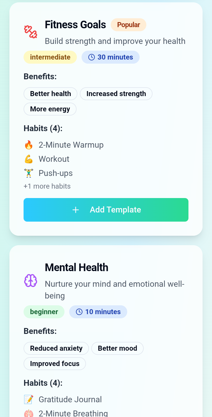 Habit gallery image