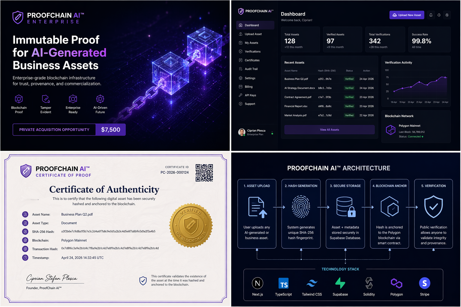 ProofChain AI gallery image