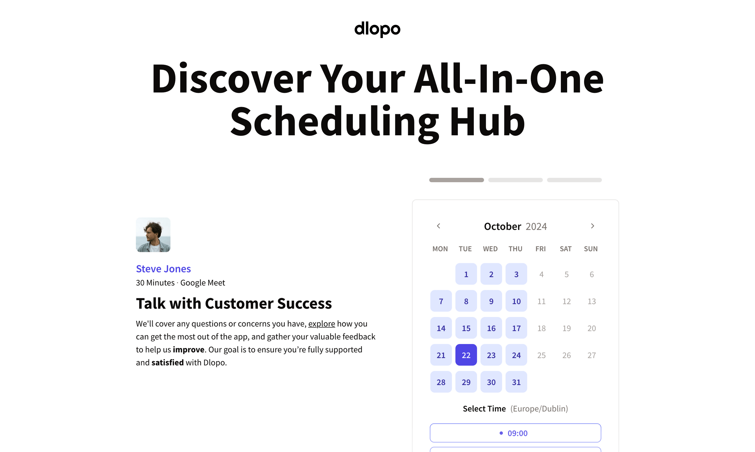 startuptile Dlopo-Your all-in-one scheduling hub