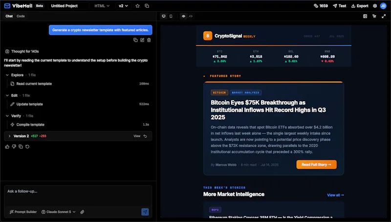 VibeMail screenshot 3