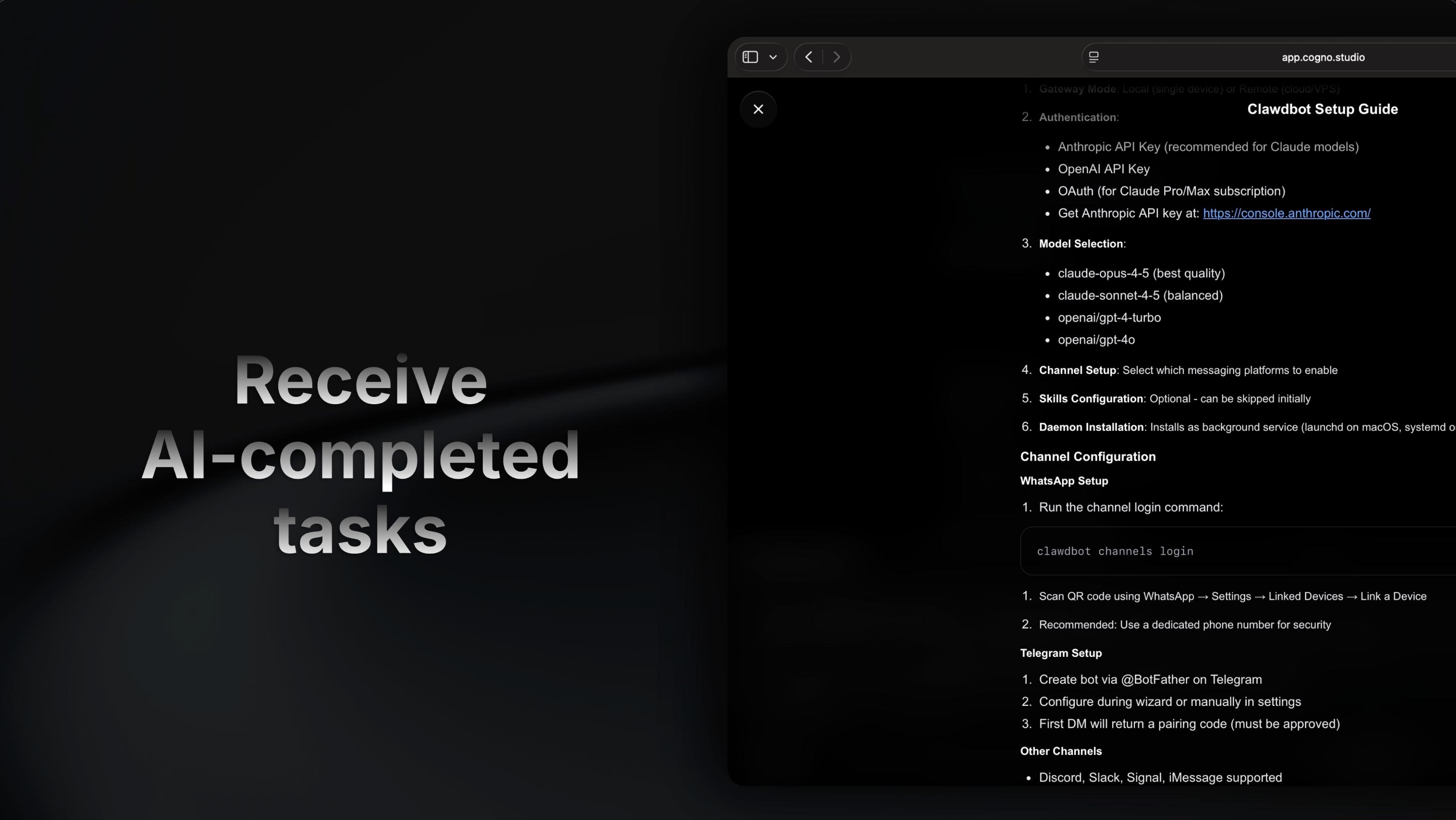 Cogno - Screenshot 3 showing product features and functionality