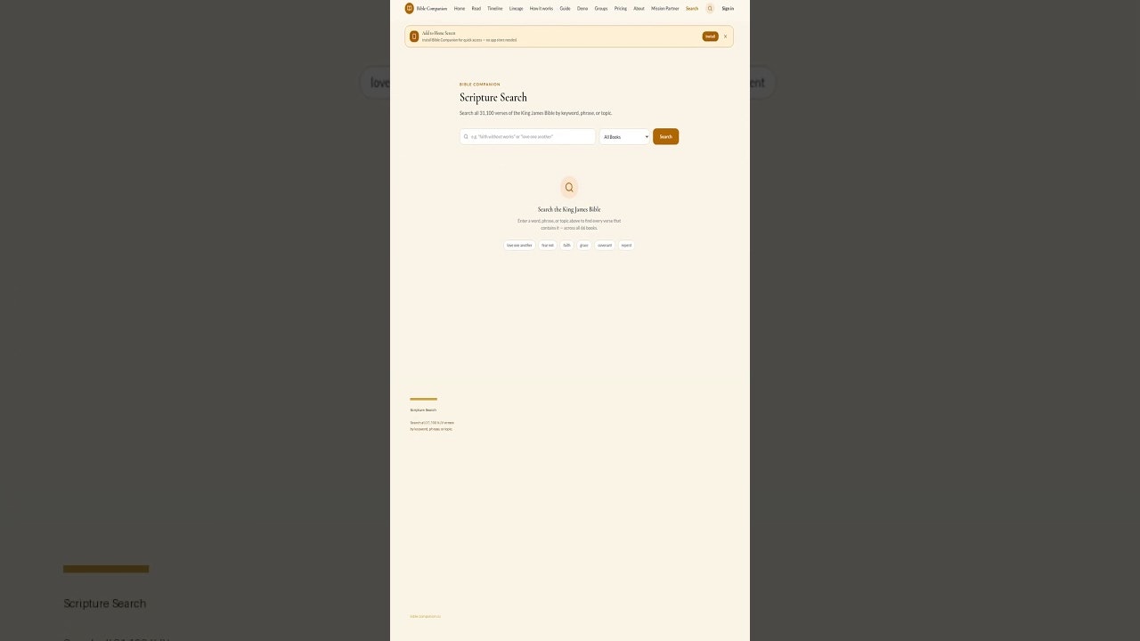 Bible Companion gallery image