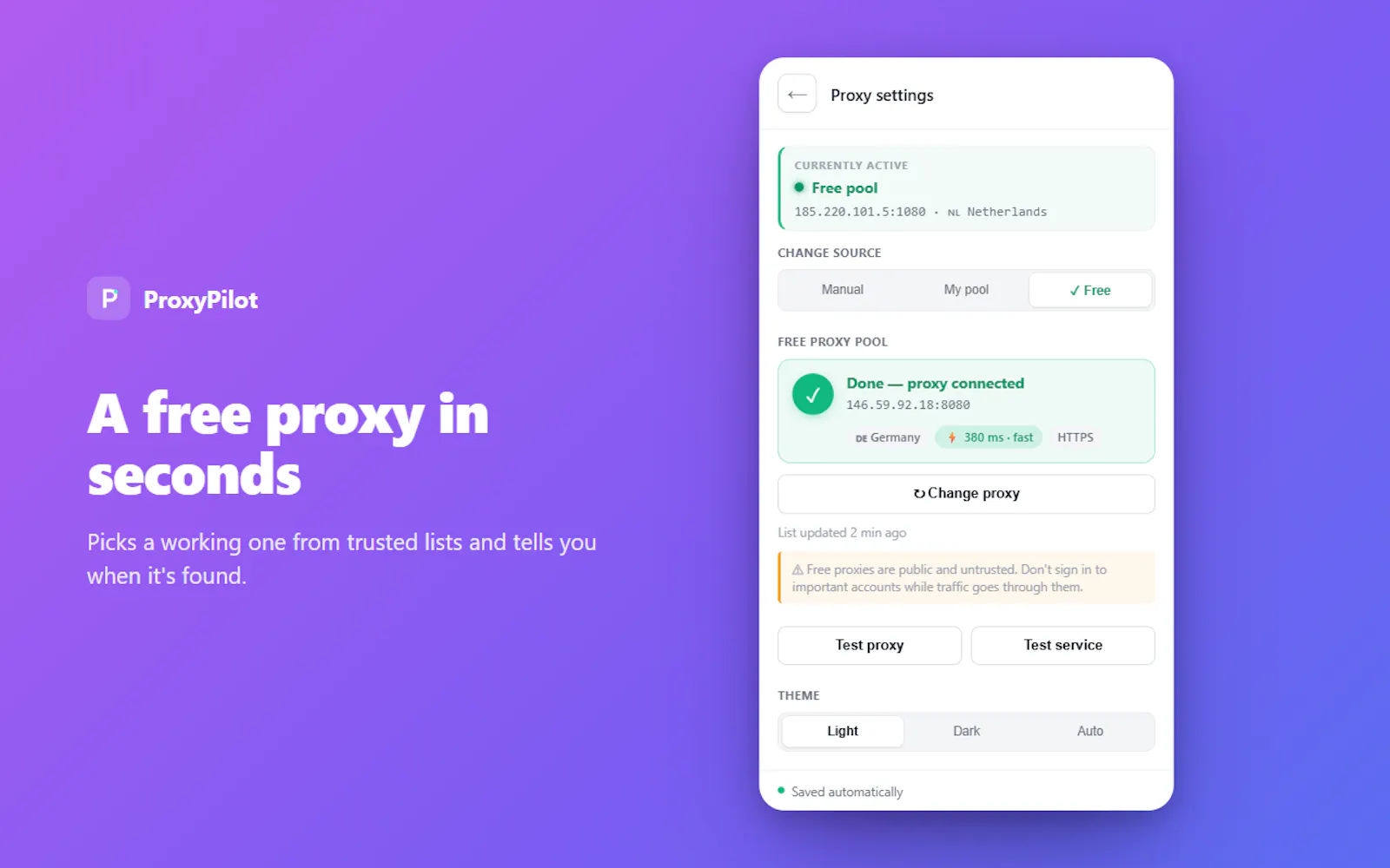 ProxyPilot screenshot 4