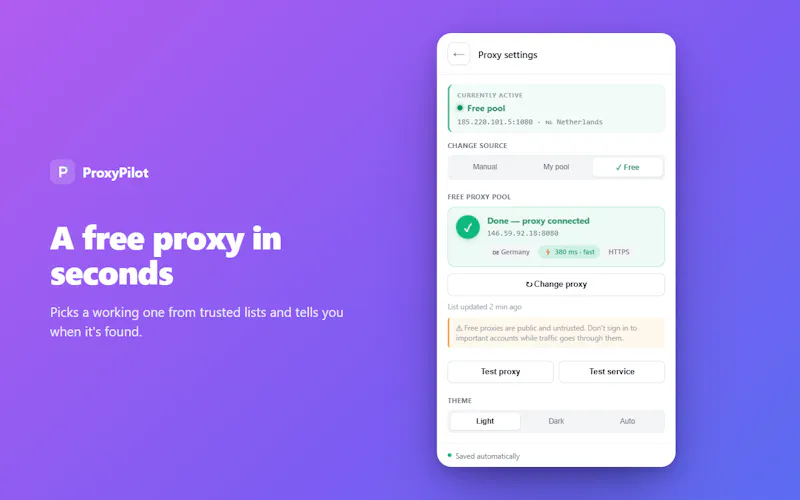 ProxyPilot screenshot 4