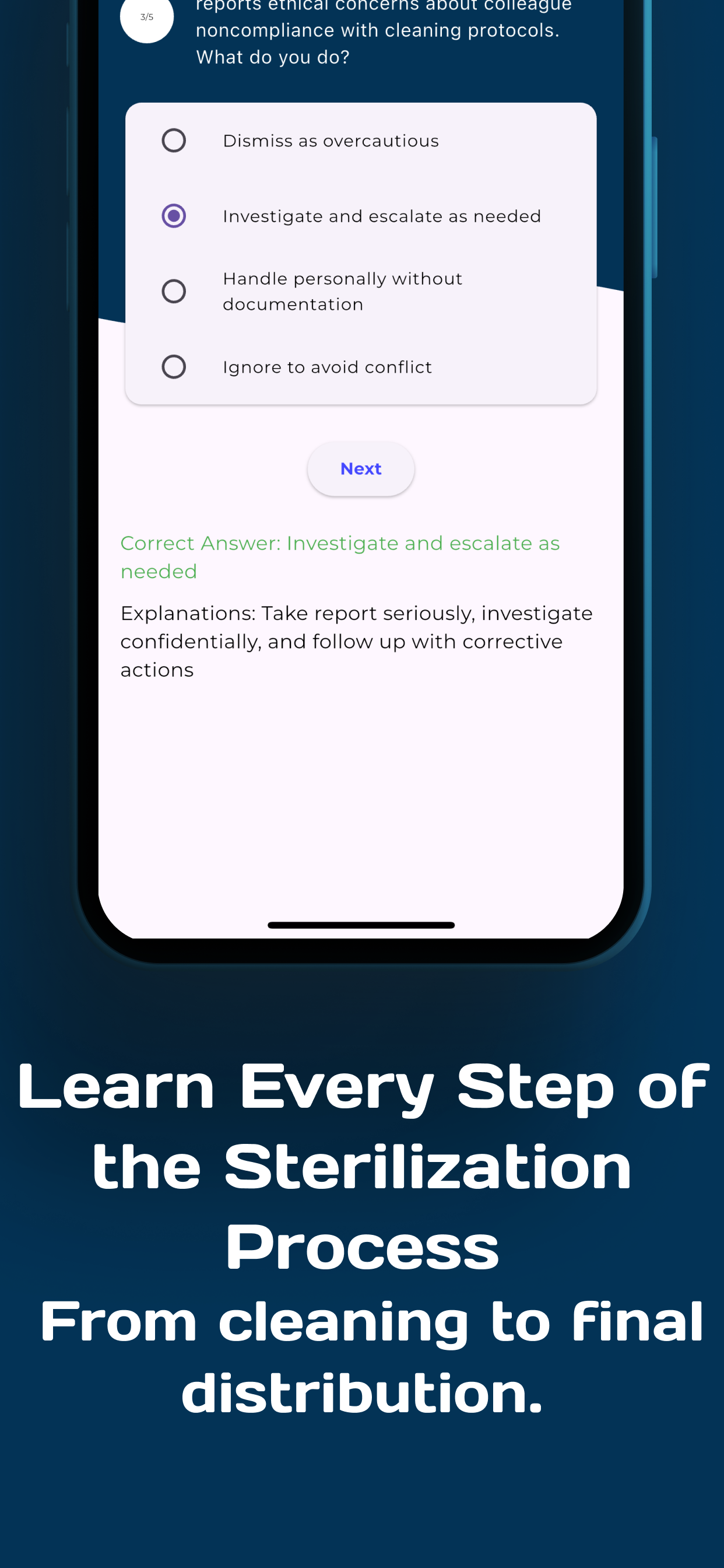 Sterile Processing Tech Exam - Screenshot 2 preview