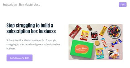 Subscription Box Masterclass gallery image
