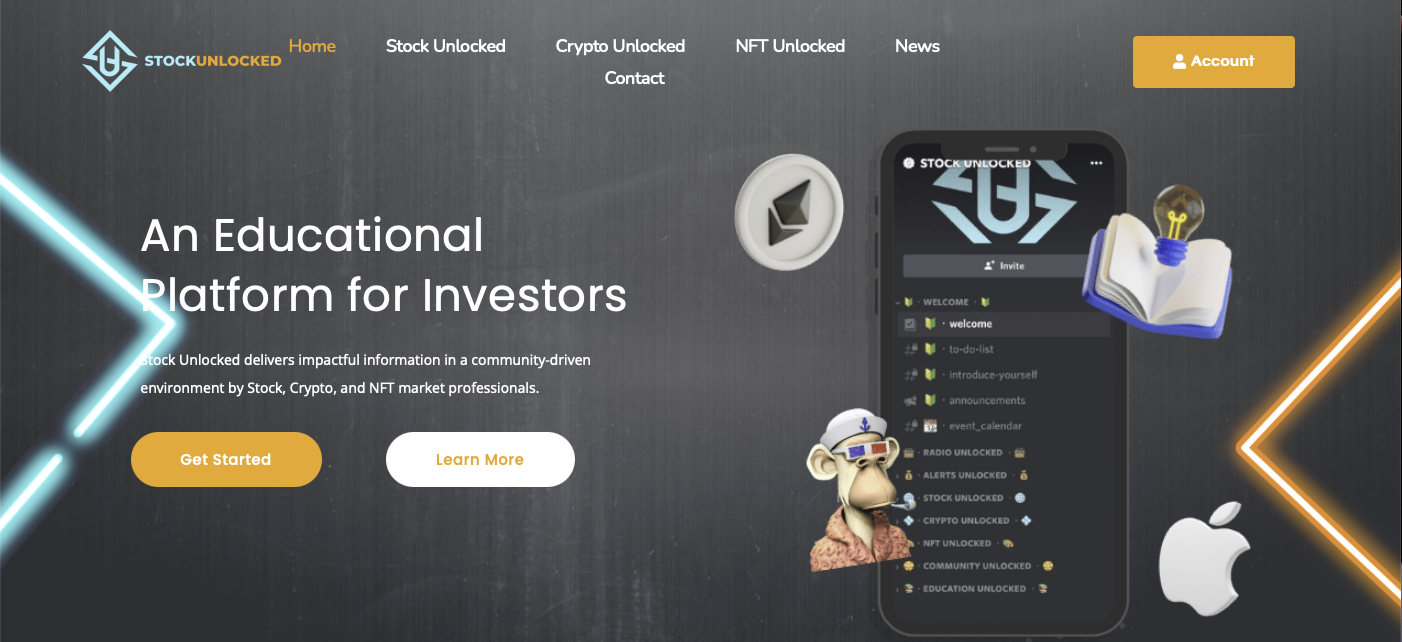 Запас разблокирован - Акции Discord Trading Group, крипто -специалисты и специалисты NFT. медиа 1