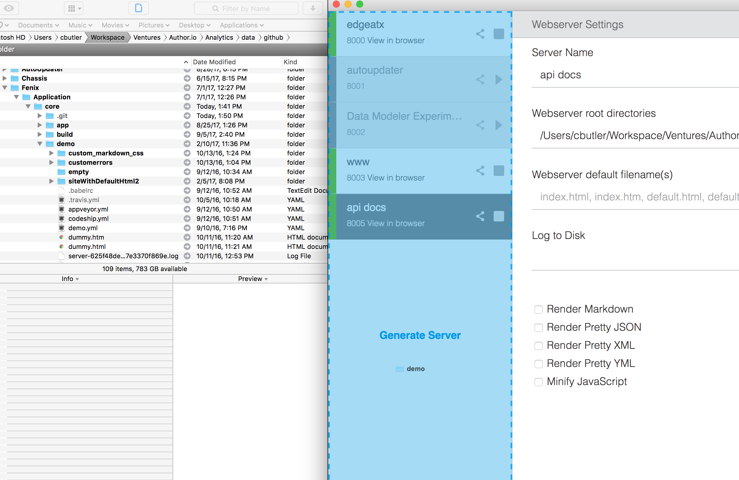 Fenix Web Server 3.0.0 gallery image
