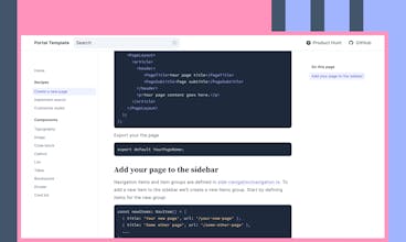 Portal Template gallery image