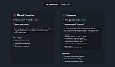 Prompster - Write pro-level prompts fast gallery image