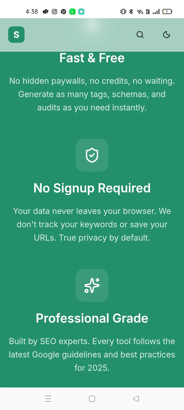 SabrTime SEO TOOLS gallery image