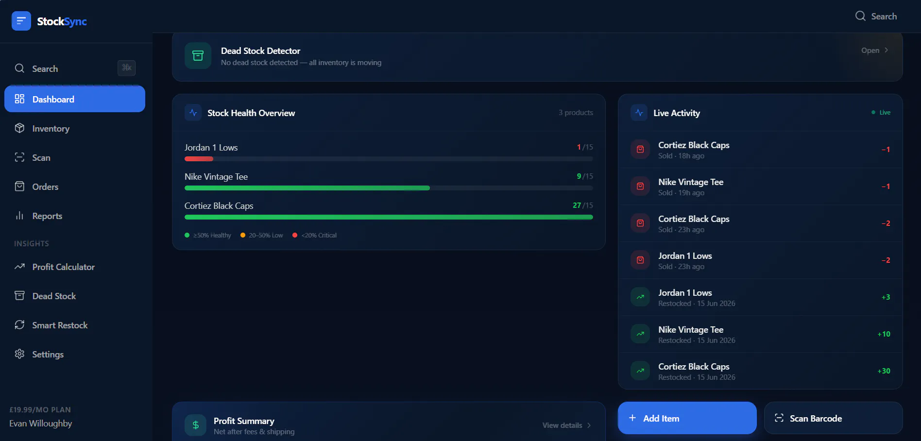 StockSync gallery image
