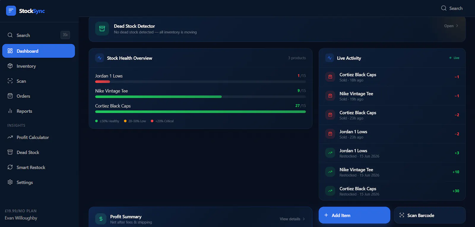 StockSync screenshot 11