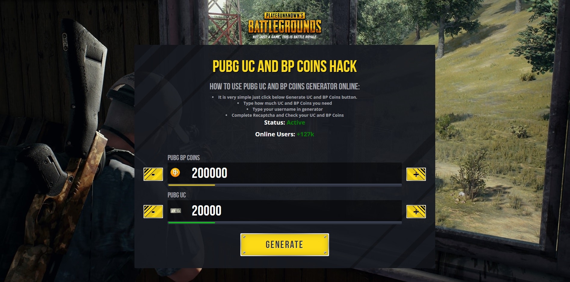 Media PUBG mudah alih PUBG UC Hack Generator 2023 1