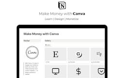 Canva Resources Notion Template media 3