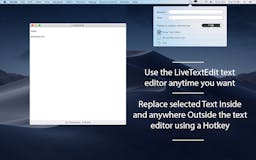 LiveTextEdit - Replace any text media 1
