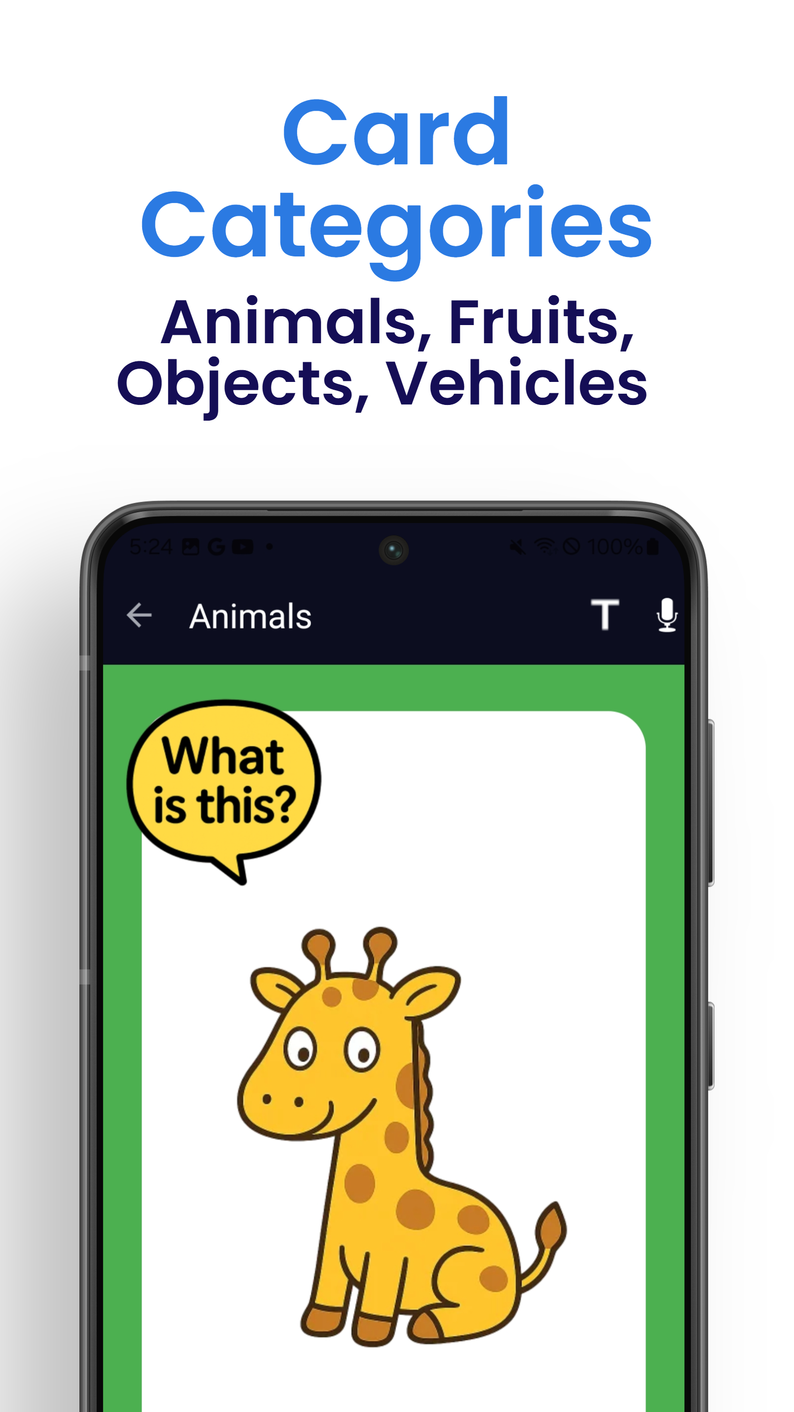 Peuter woordkaarten - Een pratende flashcard -app om peuters te helpen spreken en leren media 3
