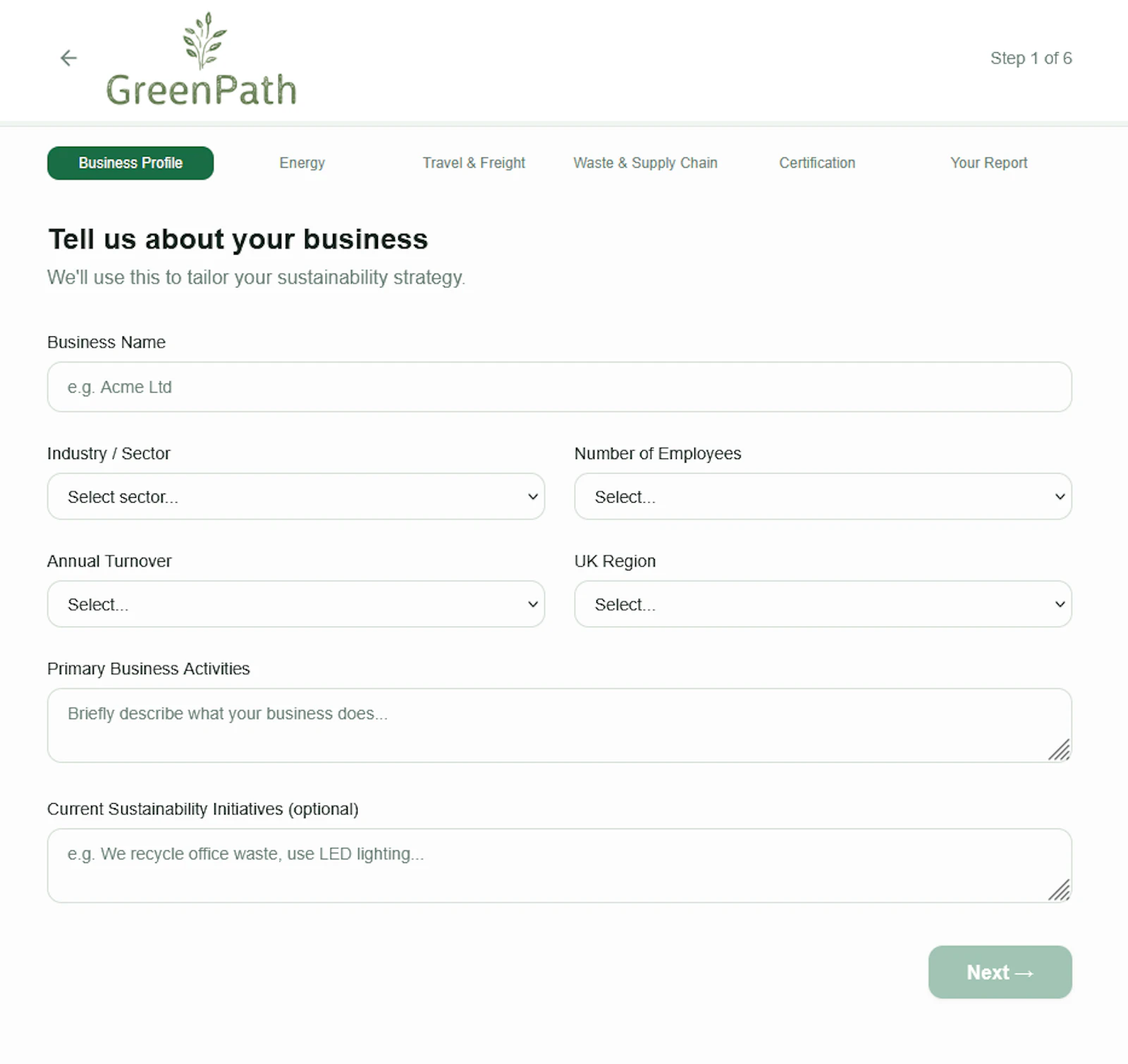 GreenPath screenshot 3
