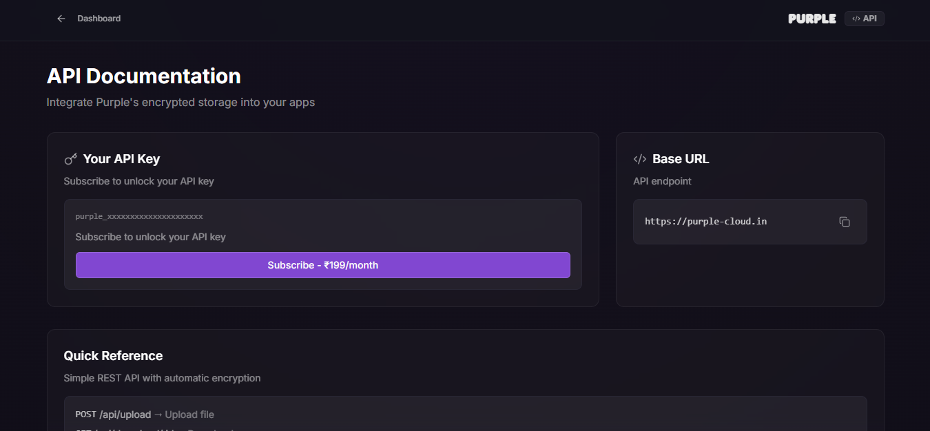 Purple - Screenshot 3 showing product features and functionality