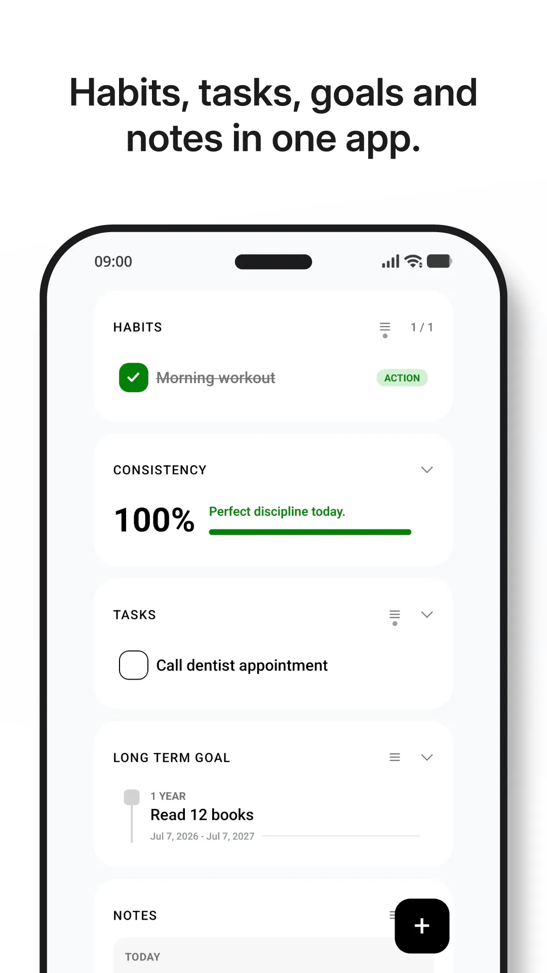 Essential Habits screenshot