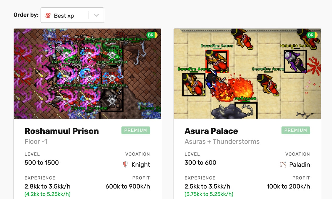 Tibia Hunt Finder gallery image