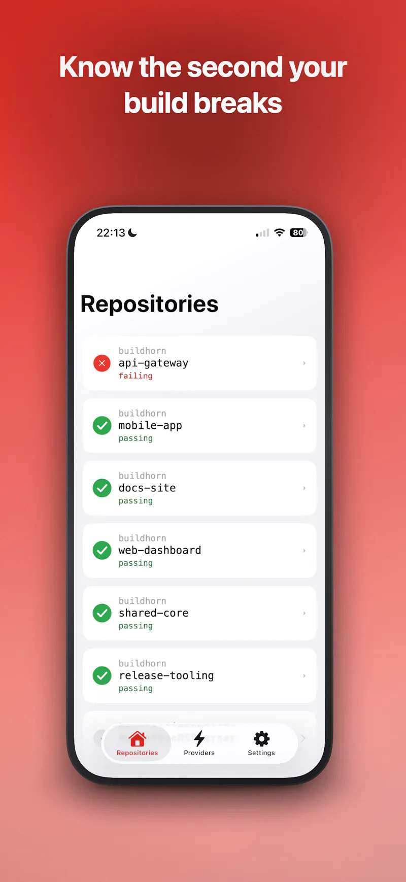 Buildhorn: CI/CD Alerts screenshot 2