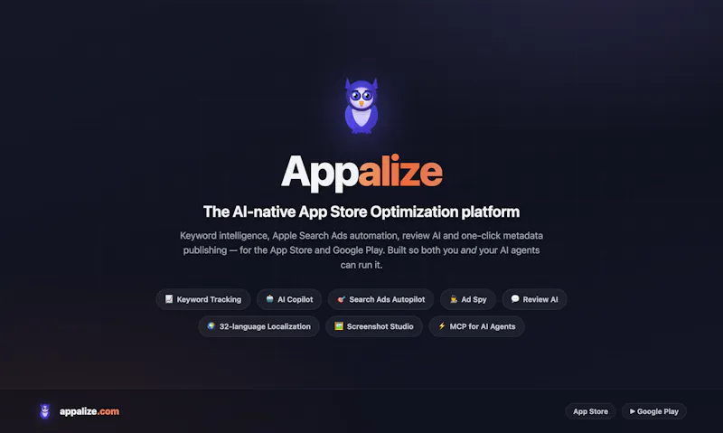 Appalize screenshot 1