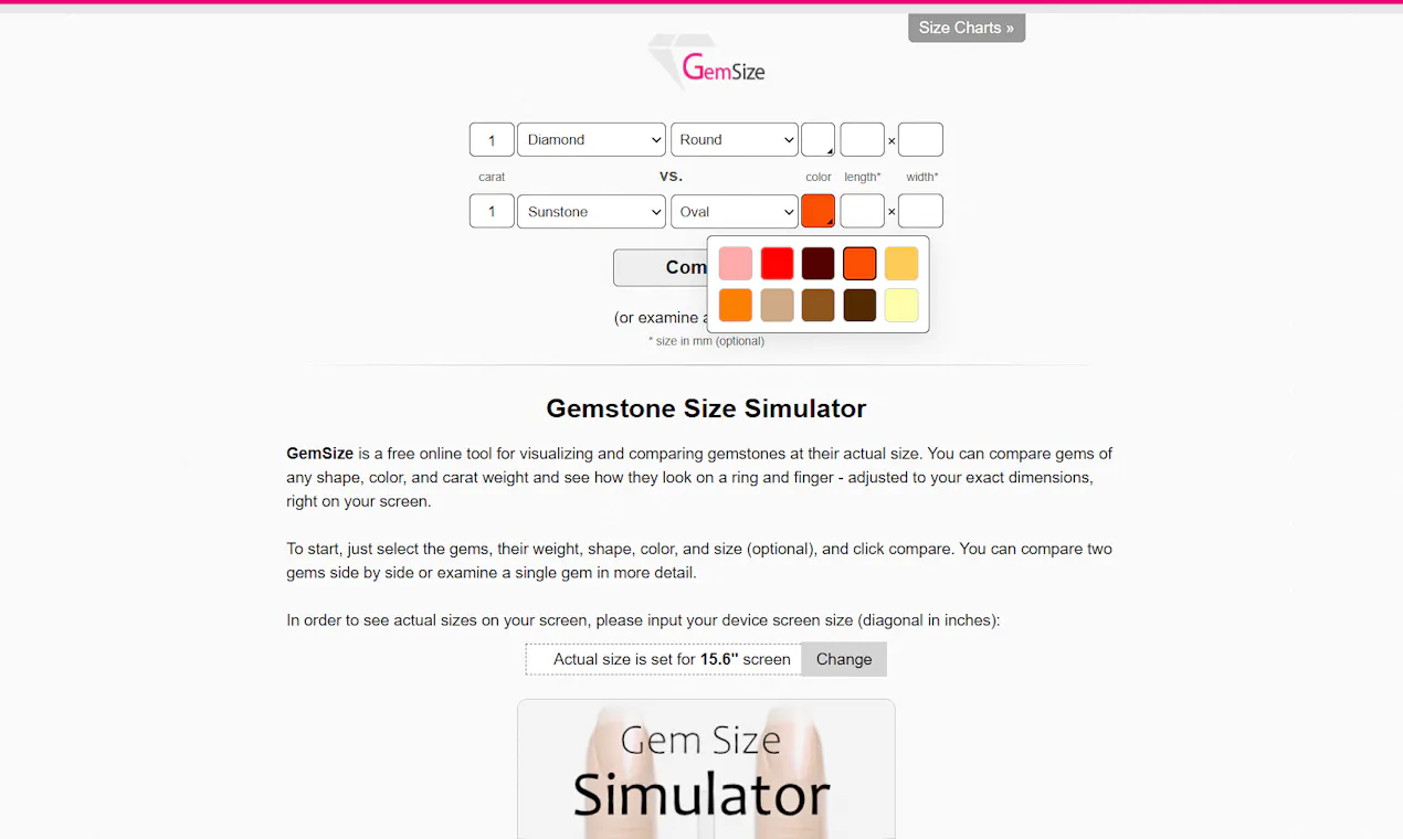 GemSize gallery image