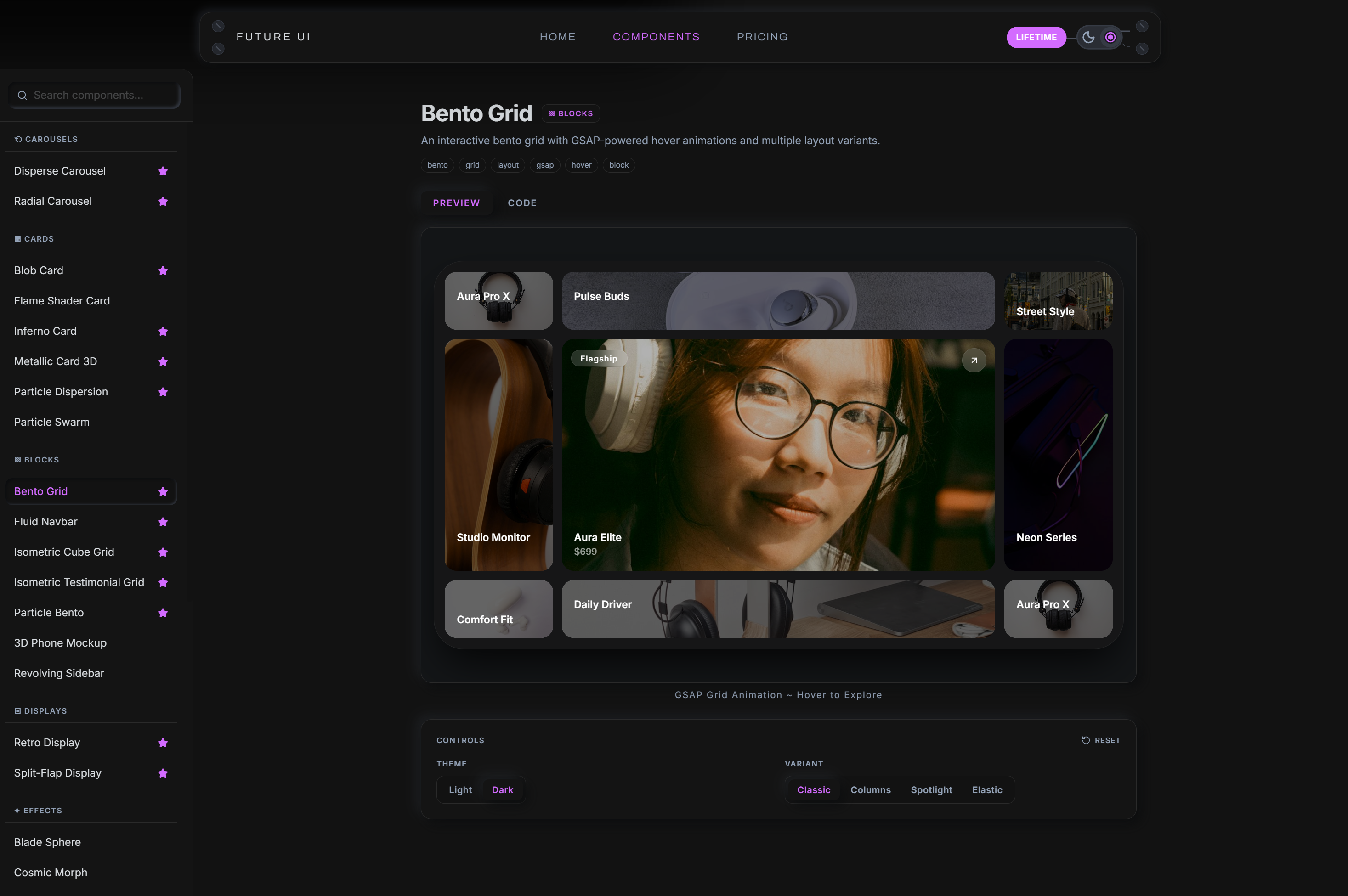Future UI gallery image