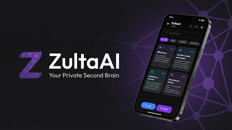 ZultaAI: Encrypted AI Notes screenshot 1