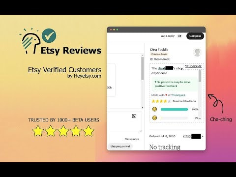 Etsy Karen Customer Checker Extension gallery image