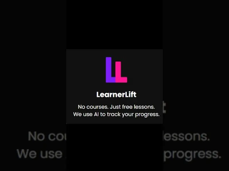 LearnerLift screenshot 1 (video preview)
