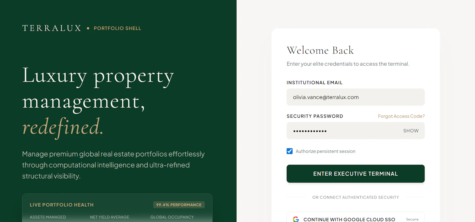 Premium SaaS UI Kit — 5 Luxury Templates screenshot 7